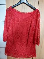 Shirt Glitzer 3/4 Armshirt festlich Niedersachsen - Algermissen Vorschau
