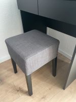 IKEA Hocker Nils incl. Bezug Schwarz/ Grau Baden-Württemberg - Mannheim Vorschau