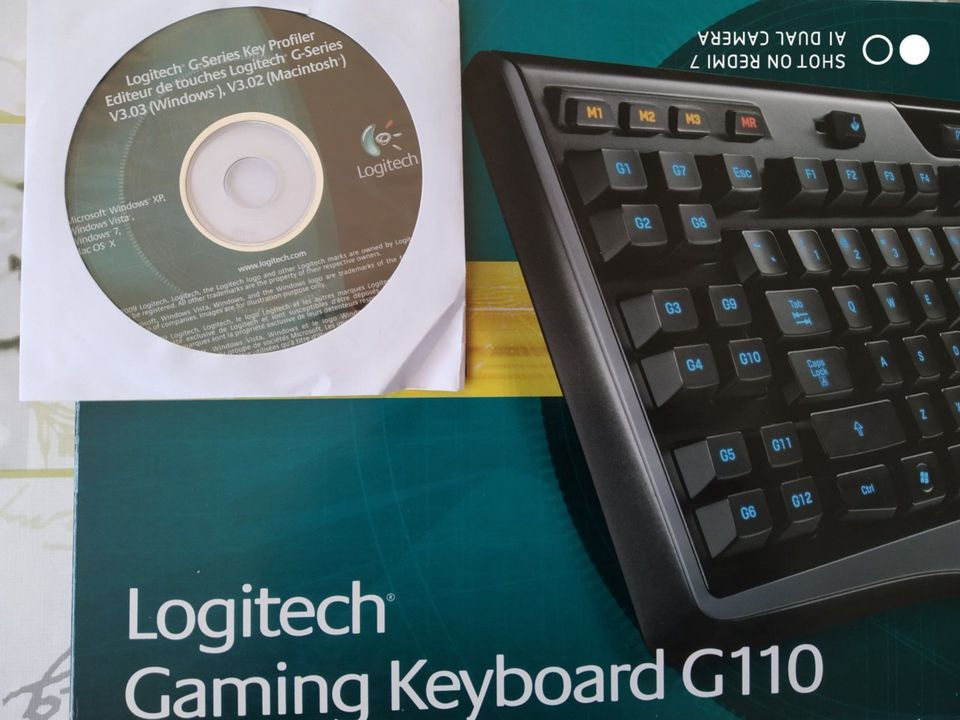 Logitech Gaming Keyboard G110, unbenutzt in Originalverpackung in Bad Sobernheim