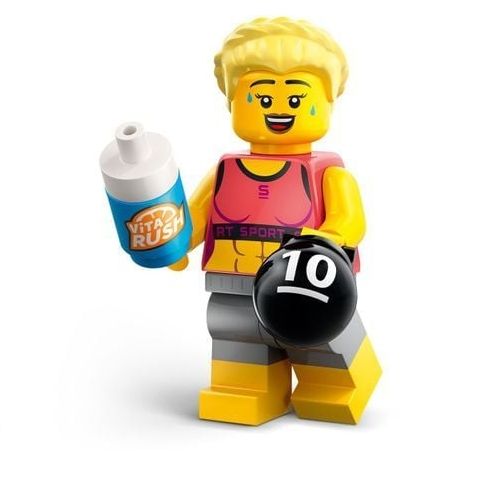 Lego Minifiguren Serie 25 - 07 - Fitness-Trainerin in Much