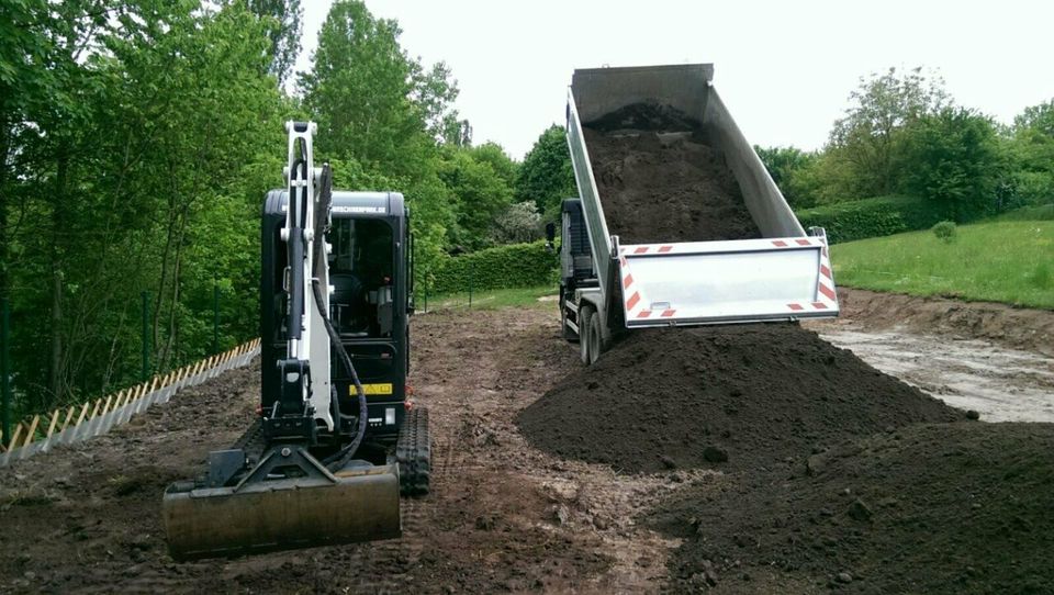 Rollrasen Erdplanierungen Gartenarbeit in Nürnberg (Mittelfr)