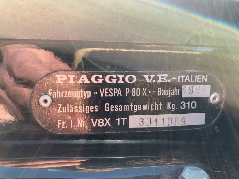 Piaggio Vespa PX 80 e in Rietz-Neuendorf