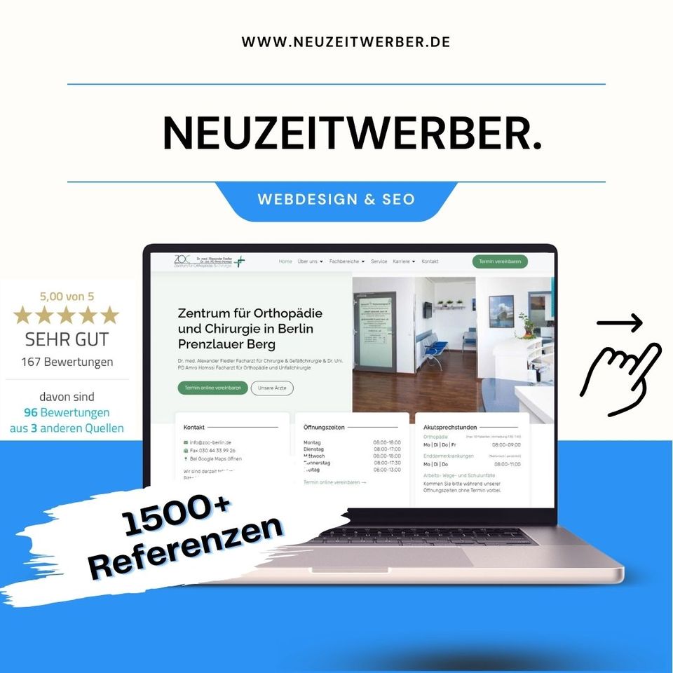 Webseite erstellen professionell & preiswert + Google SEO 2024 | Webdesign | Website | Homepage erstellen | WordPress | Programmierer | UX / UI | Web Agentur in Waiblingen