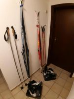 2 Paar Ski mit Stöcken und Schuhen (neuwertig) Thüringen - Gotha Vorschau