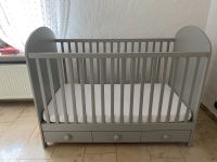 Ikea GONATT Kinderbett / Babybett * Grau * 70 x 140 Hessen - Groß-Umstadt Vorschau