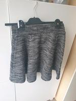 36/S Pimkie Rock Skater grau schwarz weiß meliert tweed Look Sachsen - Auerbach (Vogtland) Vorschau