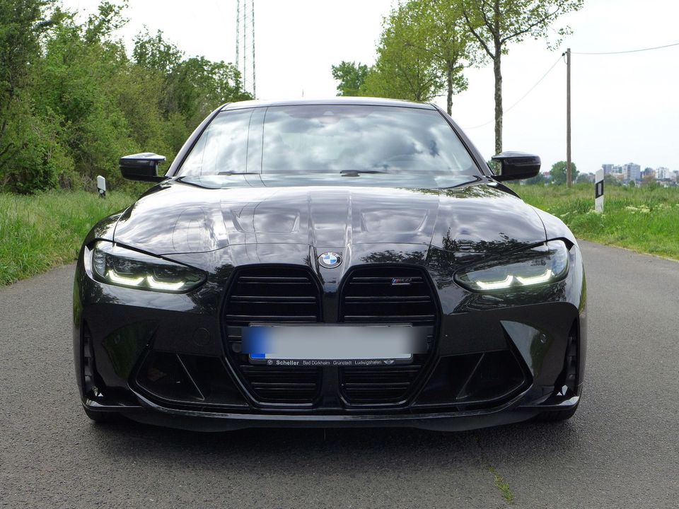 BMW M4 Competition*M Carbon*Head-Up*Service Inclusiv in Ludwigshafen