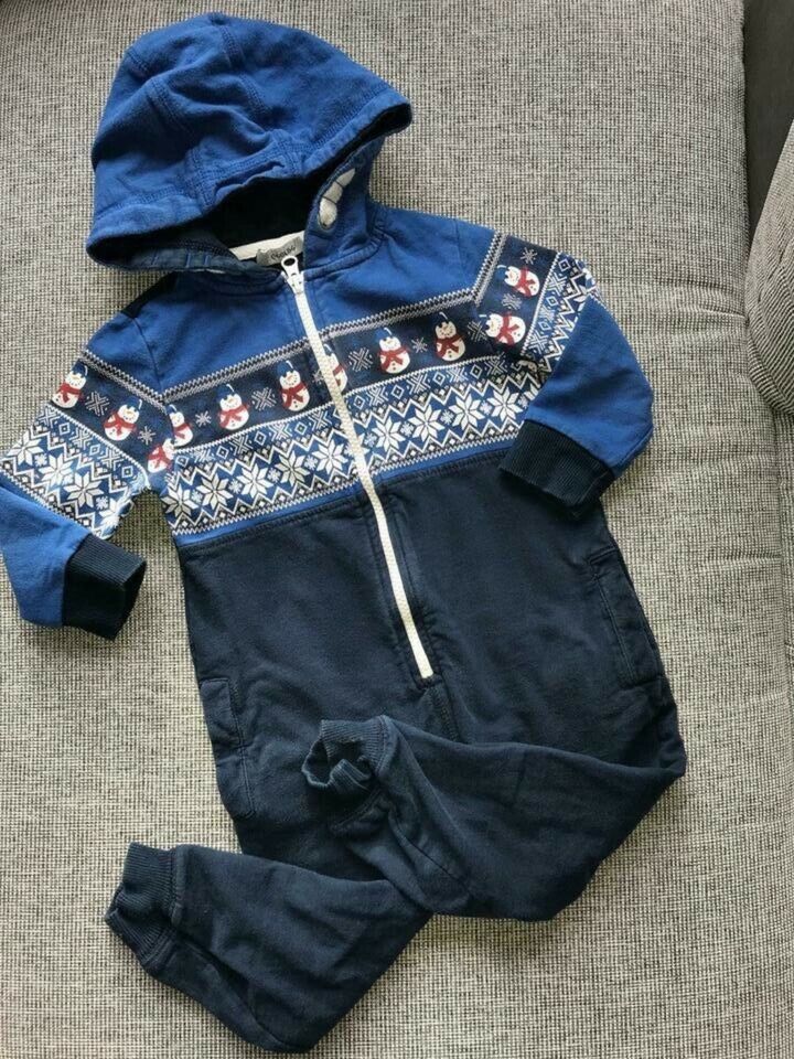 Next Winter Overall Onesie dunkelblau in 92 1,5-2 Jahre in Hennef (Sieg)