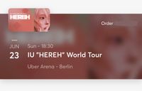 IU HEREH World Tour Ticket Berlin Brandenburg - Schönefeld Vorschau