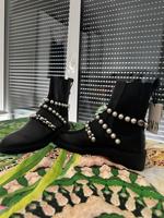 Exklusive Zara Boots mit Perlen – NEU & selten erhältlich Aachen - Aachen-Mitte Vorschau