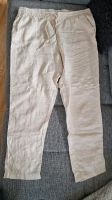 Leinenjogger / Leinenhose / Joggpants beige H&M Gr. XL Thüringen - Meiningen Vorschau