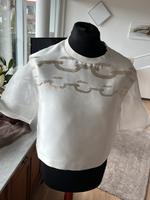 Schnäppchen!Edles Seidenshirt von Moncler Champagner Gr.42 Bayern - Durach Vorschau
