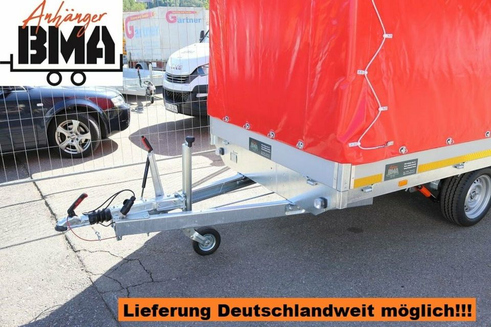 EDUARD Hochlader 310x160x180 mit Plane NEU 1500kg in Tannheim