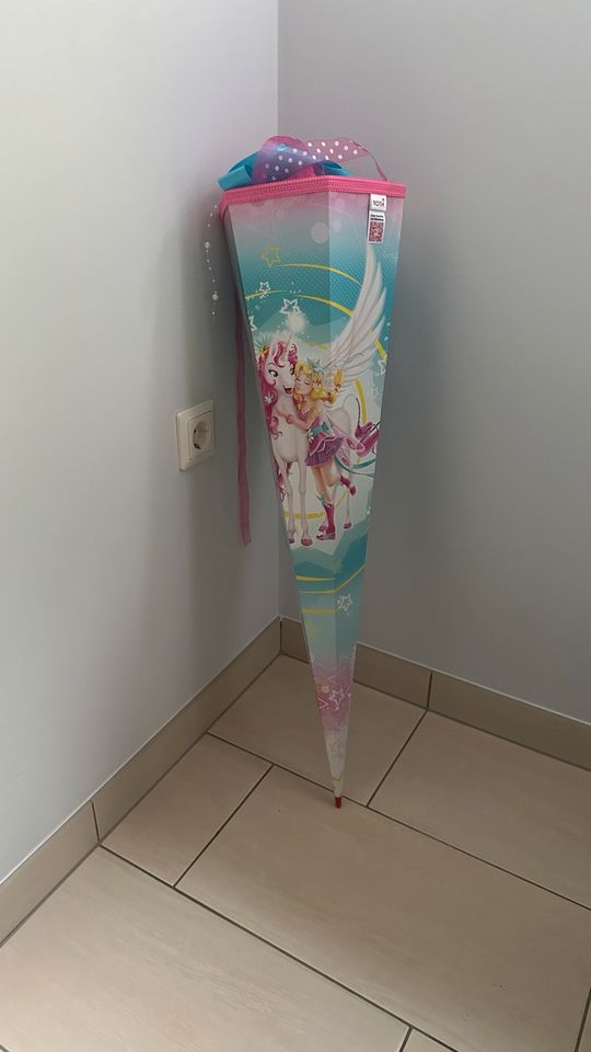 Roth Schultüte Zuckertüte 85cm mit Schleife  Einhorn Prinzessin in Espelkamp