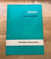 Saba Bedienungsanleitung für  HiFi Studio Freiburg Stereo Düsseldorf - Pempelfort Vorschau