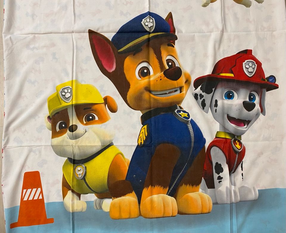 ❤️ Bettwäsche Bettbezug Bett Baumwolle 80x80 135x200 PawPatrol in Friedrichswalde