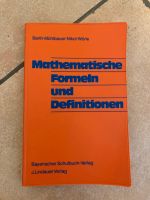 Mathematische Formeln und Definitionen Wiesbaden - Nordenstadt Vorschau