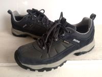 Damen Wander Schuhe Sneaker MEINDL Eifel GTX Gr 38 blau Leder Duisburg - Friemersheim Vorschau