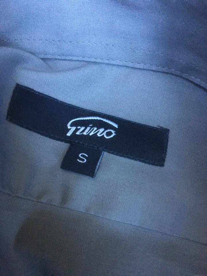 Reserviert Herrenhemd Grino Italien r. S  mit Etiket Grau Slimfit in Schramberg