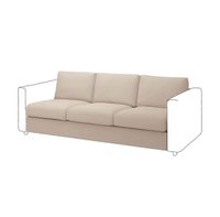 IKEA VIMLE Sofa, Sitzelement 3, Gunnared beige Hamburg-Mitte - Hamburg Billstedt   Vorschau