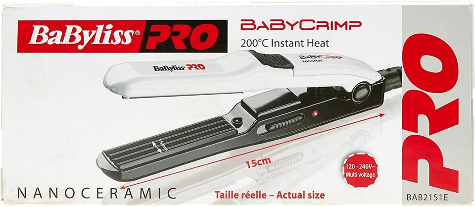 Babyliss - Mini-Haarglätter zum Prägen von Haaren 1 Stück in Körle