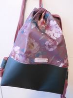 Turnbeutel * Rucksack * Altrosa * Flower Dresden - Pieschen Vorschau