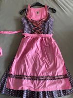 Dirndl rosa grau gr 38 handmade Baden-Württemberg - Backnang Vorschau