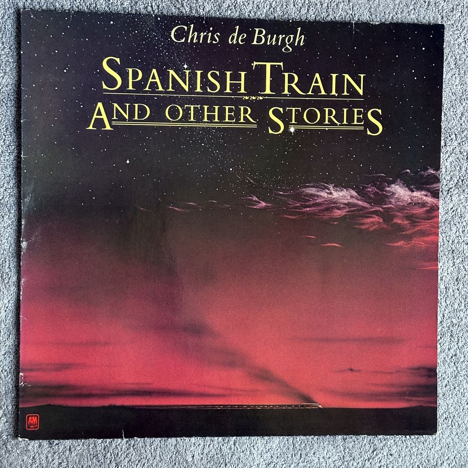 LP – CHRIS DE BURGH – SPANISH TRAIN AND OTHER STORIES in Hamburg