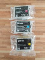 Epson Druckerpatronen T0612 T0613 T0614 Nordrhein-Westfalen - Oberhausen Vorschau