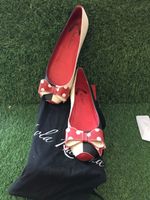 Lola Ramona Ballerinas 37 Damenschuhe retro rot schwarz NEU 50er Berlin - Charlottenburg Vorschau