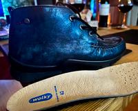Wolky Misty - Nubukleder blau metallic 42 Boots wie neu Hessen - Borken Vorschau