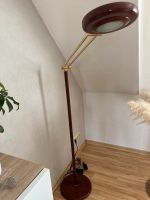 Vintage Stehlampe braun/gold Sachsen-Anhalt - Salzwedel Vorschau