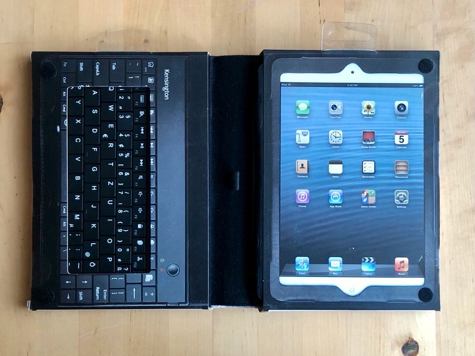 Kensington „KeyFolio Pro 2“, portable iPad Mini Tastatur, schwarz in Heidelberg