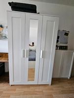 IKEA BRIMNES Kleiderschrank, weiß, 3-türig mit Spiegel – Top Rostock - Lütten Klein Vorschau