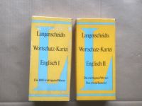 Langenscheidts Wortschatz Kartei Englisch I & II Rheinland-Pfalz - Neuhofen Vorschau