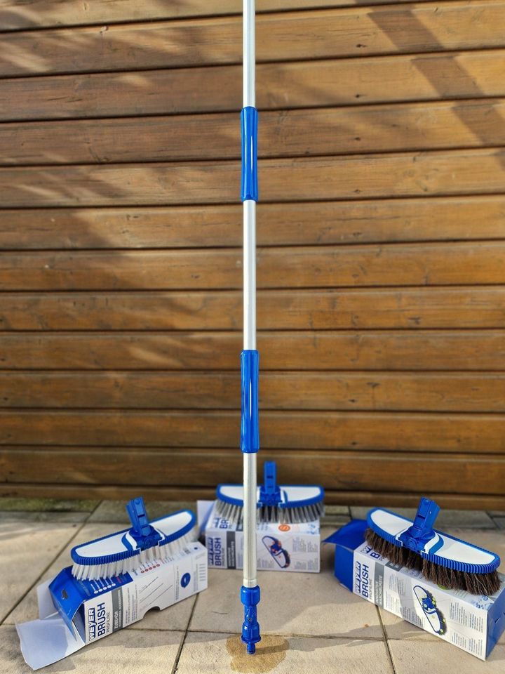 Weyer Brush Profiline mit 3 Bürsten und Wasserteleskopstange in Regensburg