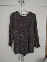 Jumpsuit, Bershka, blau, Blumenmuster, 36/S, sehr guter Zustand Dresden - Cotta Vorschau