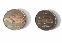 Porsche 2 Münzen Sammelmünzen Medaillen / GTS 2 RS & Mission E Baden-Württemberg - Asperg Vorschau