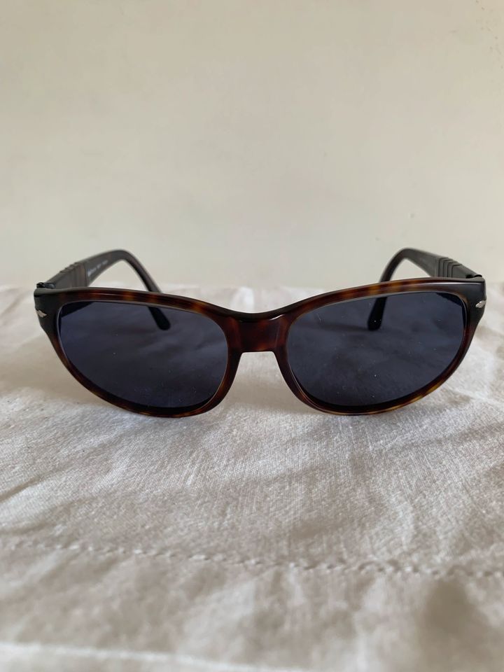 Herren Sonnenbrille Original Persol optische Gläser Horn braun in Ahrensburg