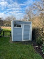 Gartenhaus Cubo Holz mit Boden hellgrau Niedersachsen - Osnabrück Vorschau