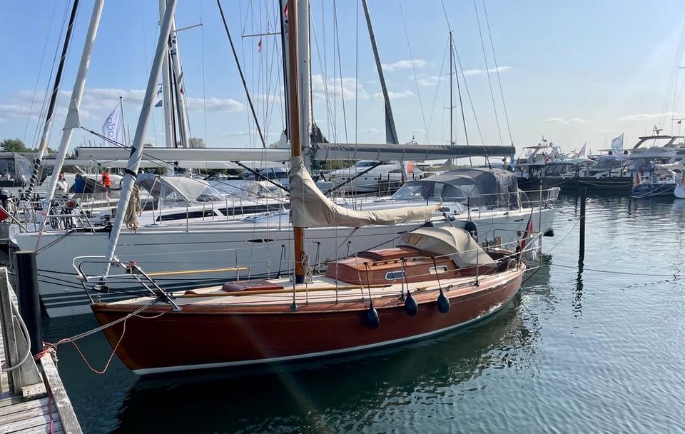 Thore Larsson Koster 32. Holz Segelyacht. Mahagoni/Eiche in Hamburg