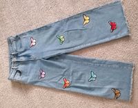 Baggy Jeans mit Schmetterling motiv, Größe S Rheinland-Pfalz - Weißenthurm   Vorschau