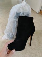 Stiefeletten (High Heel) von Buffalo London in schwarz Wildleder Bayern - Uffing Vorschau