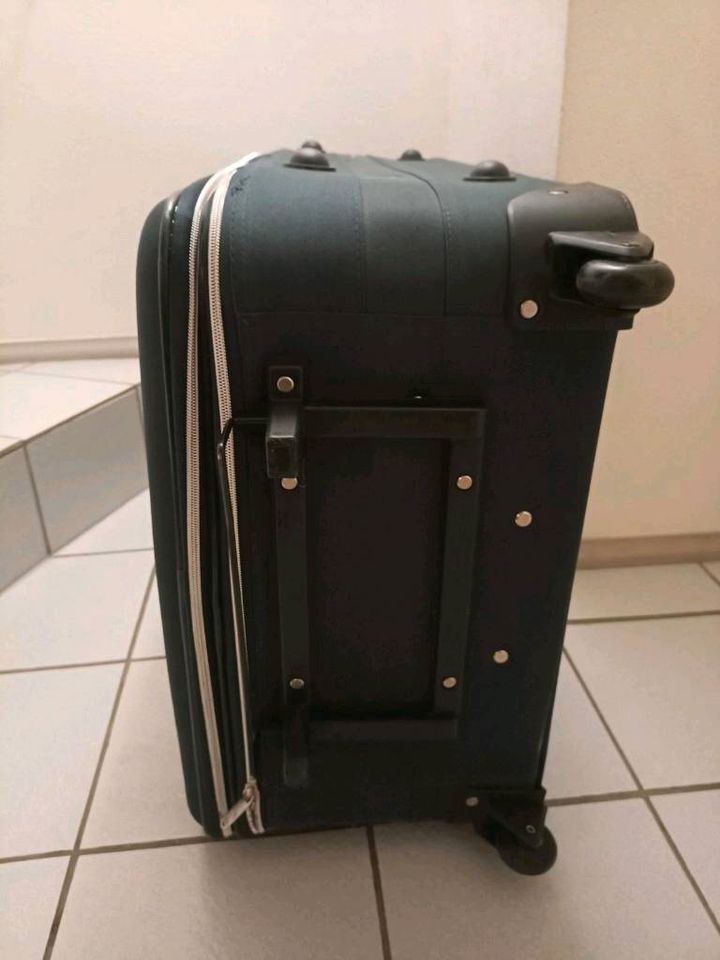 Reisekoffer blau, Koffer mit Erweiterung ,2 Rädern, wie neu in Köln