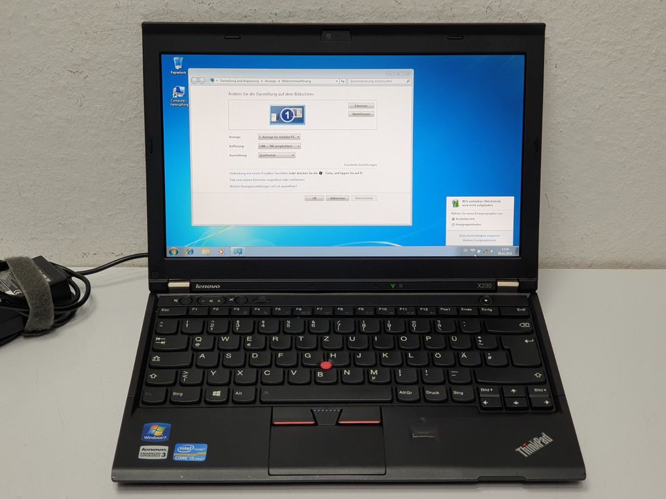 Lenovo Win.7 Mini Laptop Notebook i5 2,60GHz 256GB SSD 8GB 12,5" in Fellbach