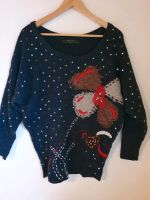 Desigual Pulli mit Blumen und Pailletten Bayern - Nennslingen Vorschau