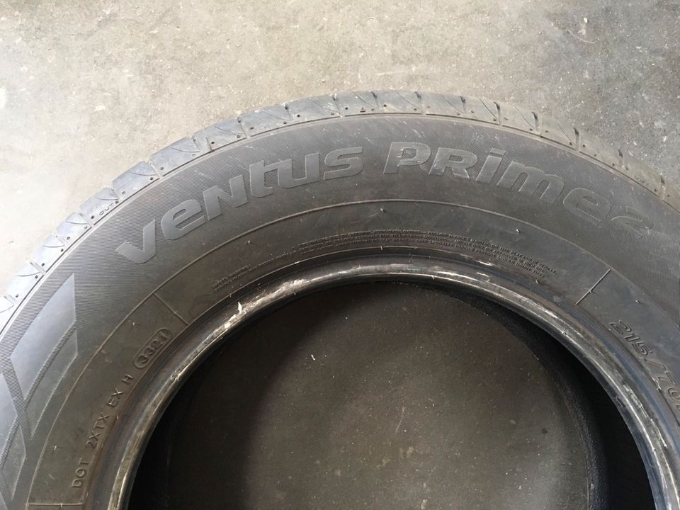 4 St. Sommerreifen Hankook Ventus Prime 2 215/70R16 100H in Niedersachsen -  Bad Bentheim | Reifen & Felgen | eBay Kleinanzeigen ist jetzt Kleinanzeigen