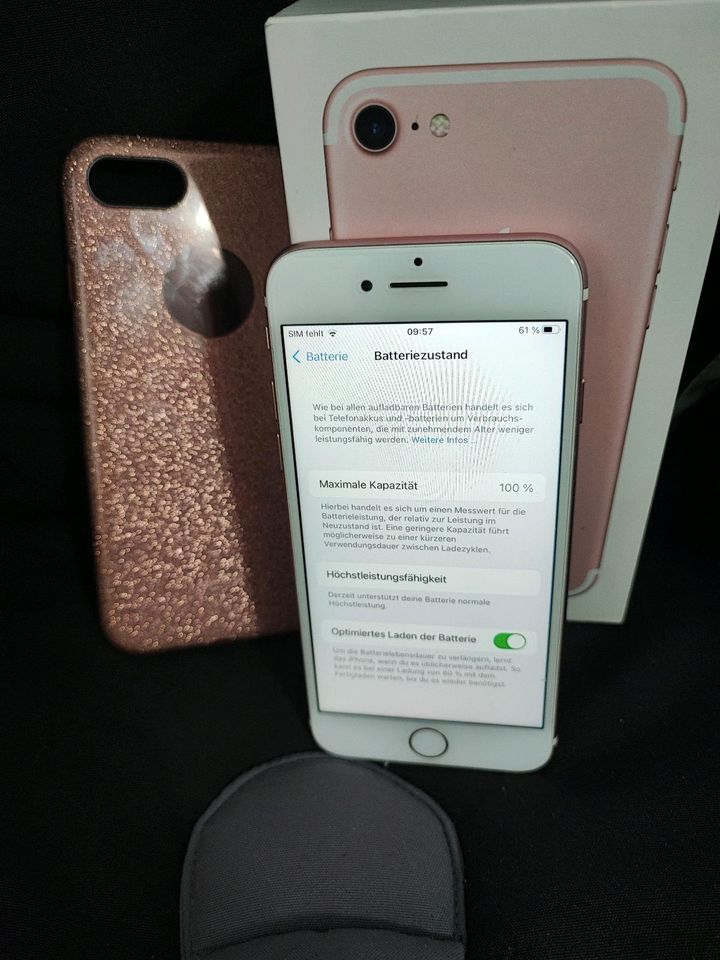 iPhone 7 32 GB Akku 100% sehr gut Zustand in Selters