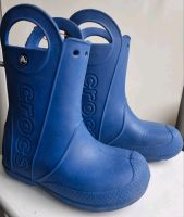 Crocs Kinderstiefel blau - Größe J2 (EU 33/34) Hessen - Gudensberg Vorschau