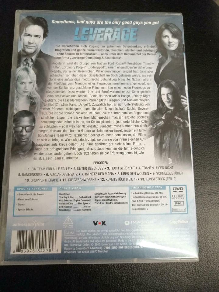 Leverage 1.Staffel DVD in Kiel